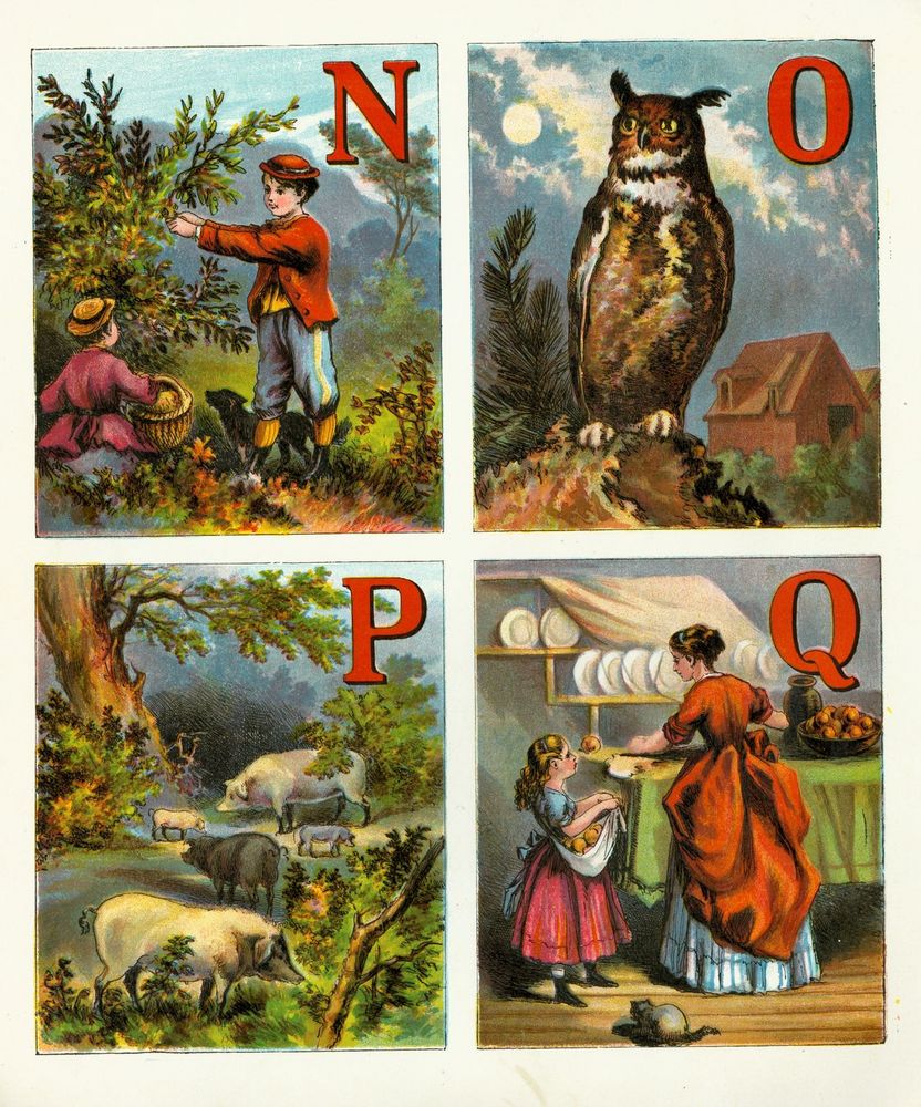 Scan 0014 of Alphabet of country scenes