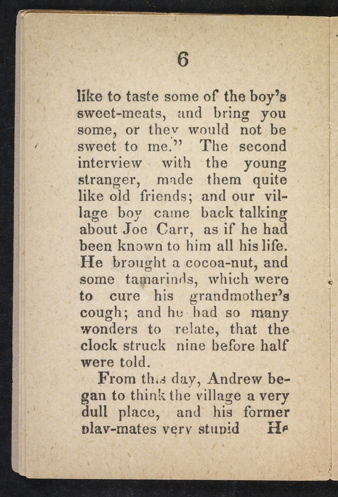 Scan 0008 of The sailor boy, or, The first and last voyage of little Andrew