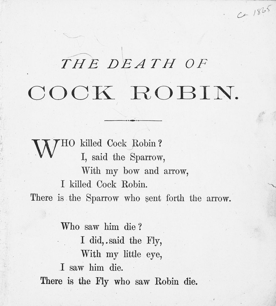 Scan 0002 of The story of Cock Robin