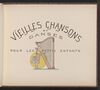 Thumbnail 0005 of Vieilles chansons et rondes