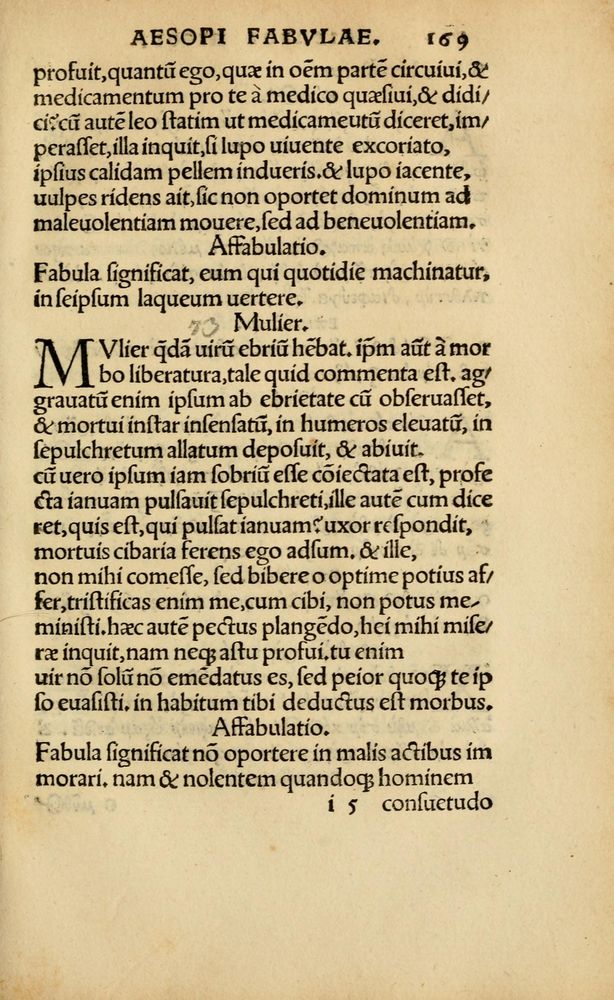 Scan 0174 of Aesopi Phrygis vita et fabellae