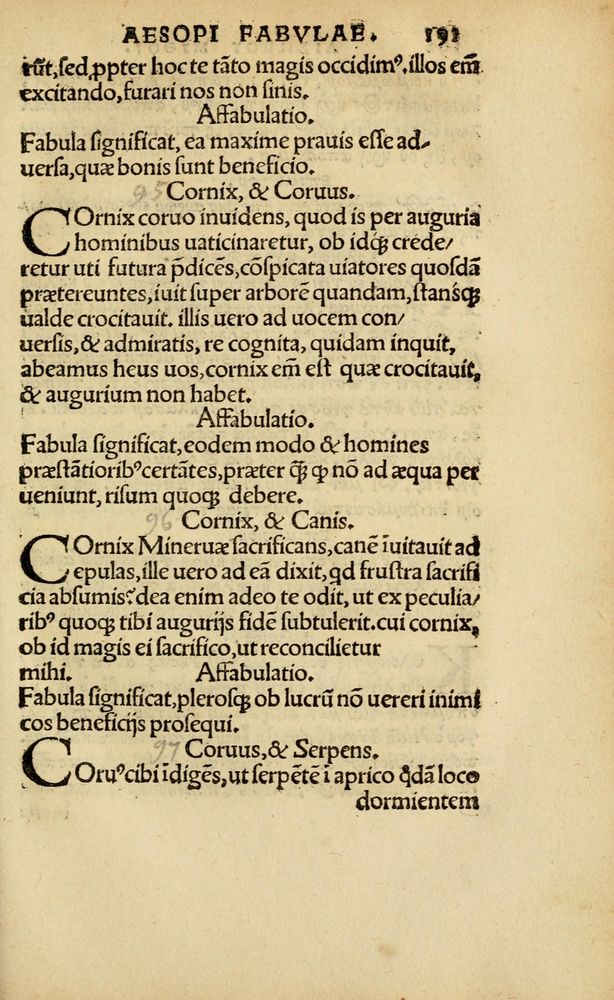 Scan 0196 of Aesopi Phrygis vita et fabellae