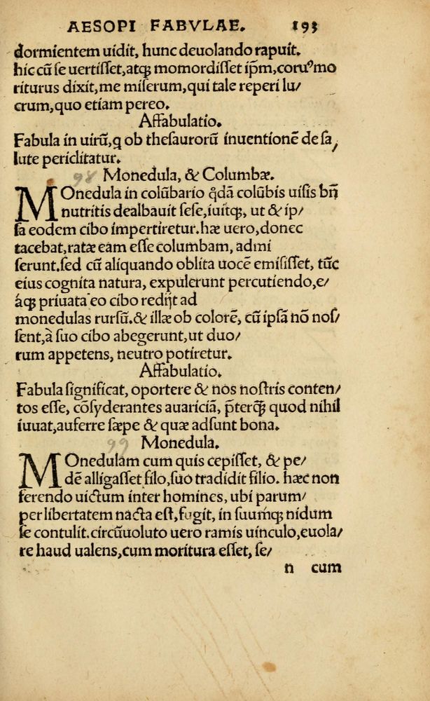 Scan 0198 of Aesopi Phrygis vita et fabellae