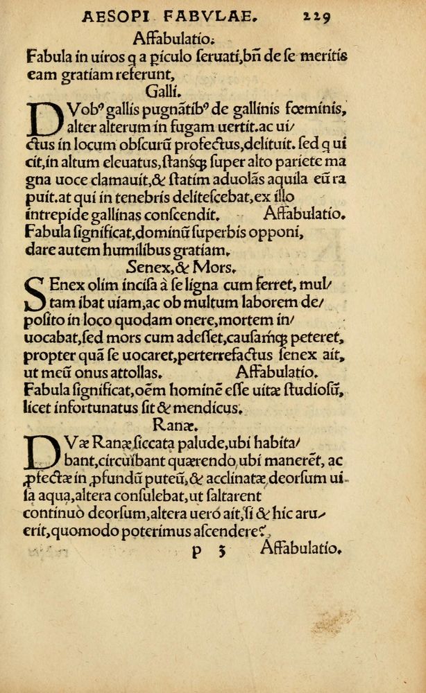 Scan 0234 of Aesopi Phrygis vita et fabellae