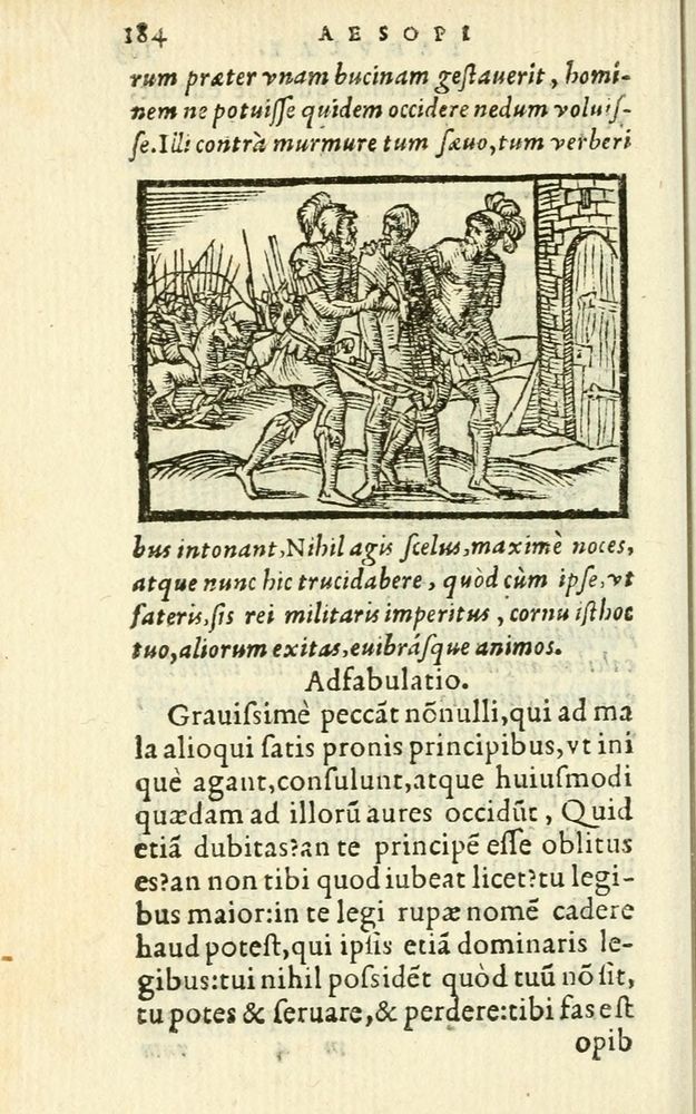 Scan 0190 of Aesopi Phrigis Et Aliorvm Fabvlae