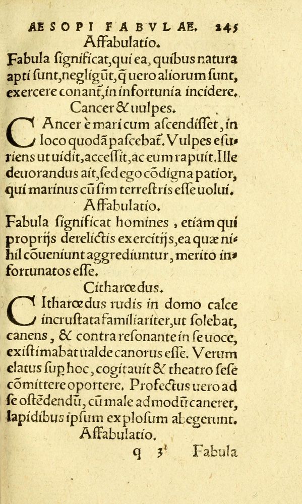 Scan 0253 of Aesopi Phrygis fabvlæ Graece et Latine