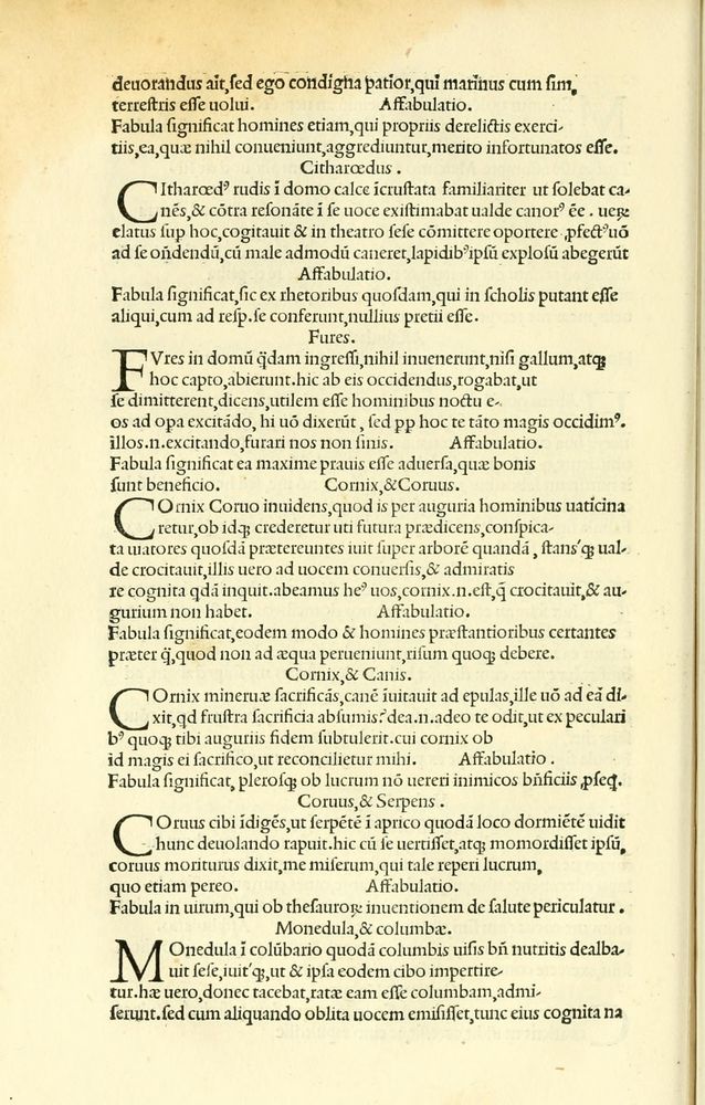 Scan 0094 of Habentur hoc uolumine hæc, uidelicet. Vita, & Fabellæ Aesopi cum interpretatione latina