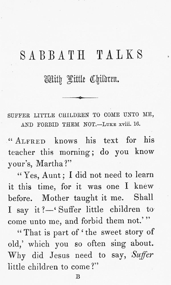 Scan 0007 of Sabbath talks with little children