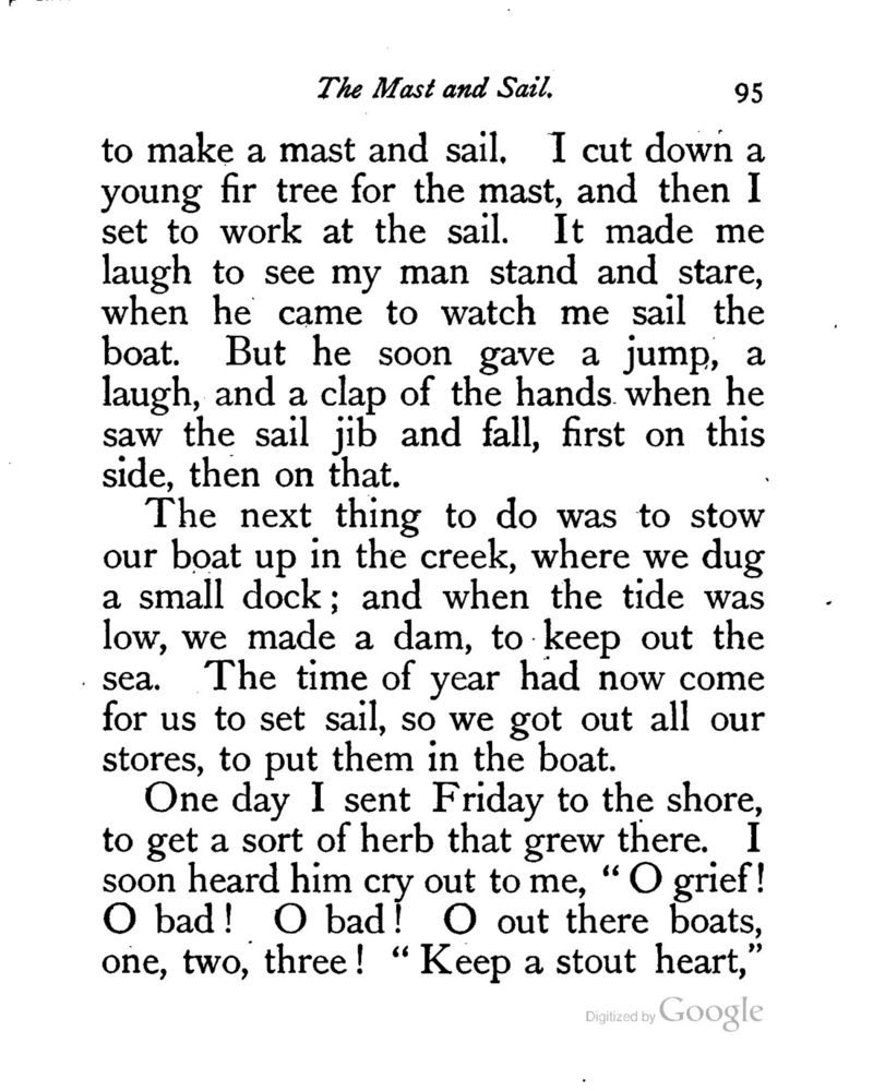 Scan 0115 of Robinson Crusoe in words of one syllable