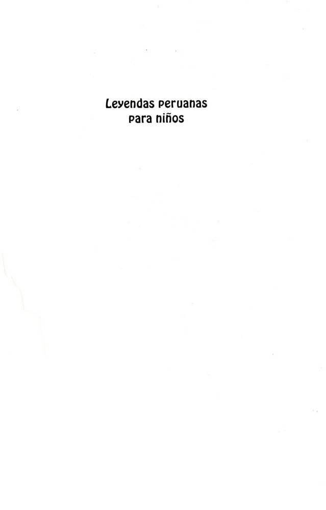 Scan 0003 of Leyendas peruanas para niños