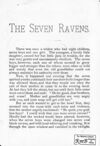 Thumbnail 0002 of The seven ravens