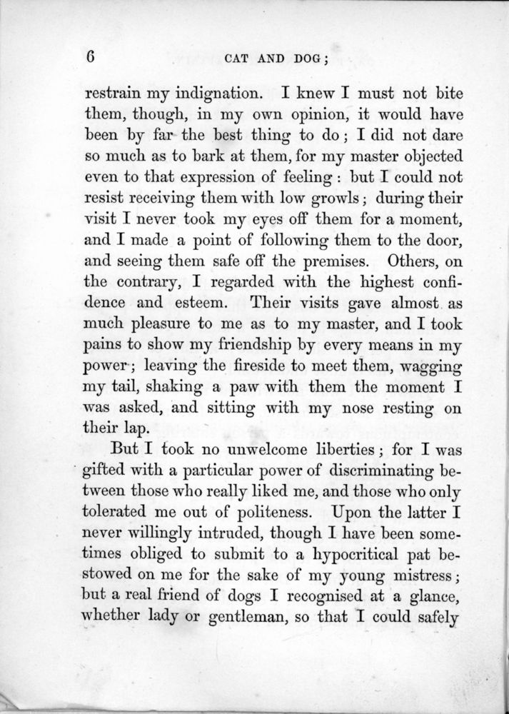 Scan 0009 of Cat and dog, or, Memoirs of Puss and the Captain