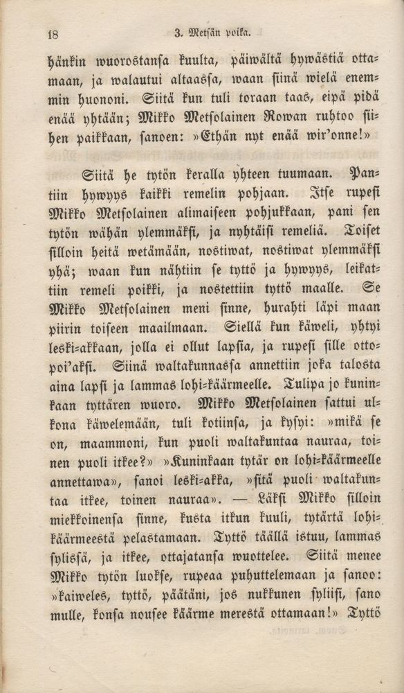 Scan 0026 of Suomen kansan satuja ja tarinoita