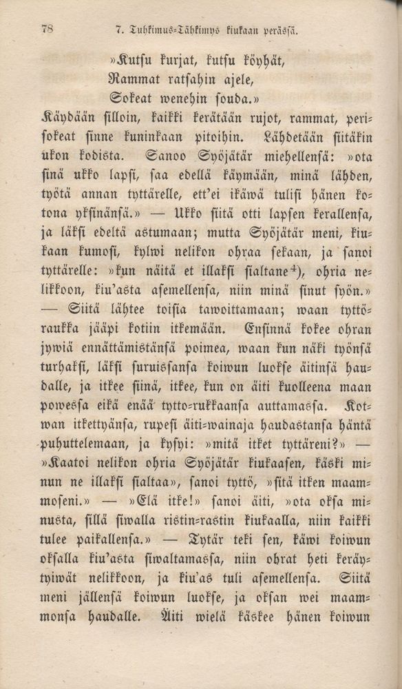 Scan 0086 of Suomen kansan satuja ja tarinoita