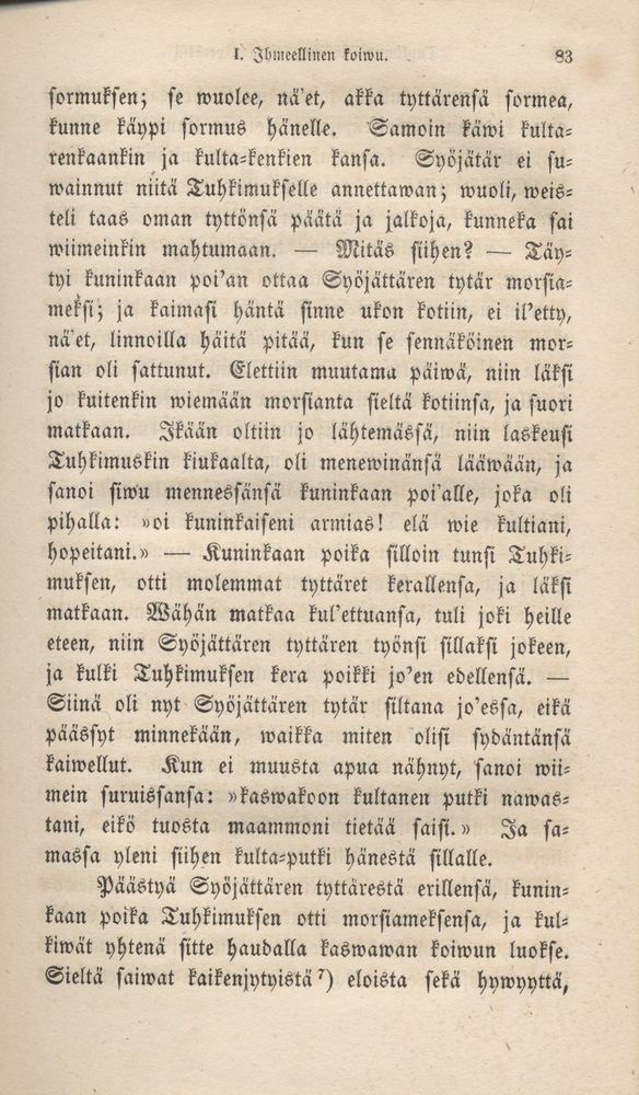 Scan 0091 of Suomen kansan satuja ja tarinoita
