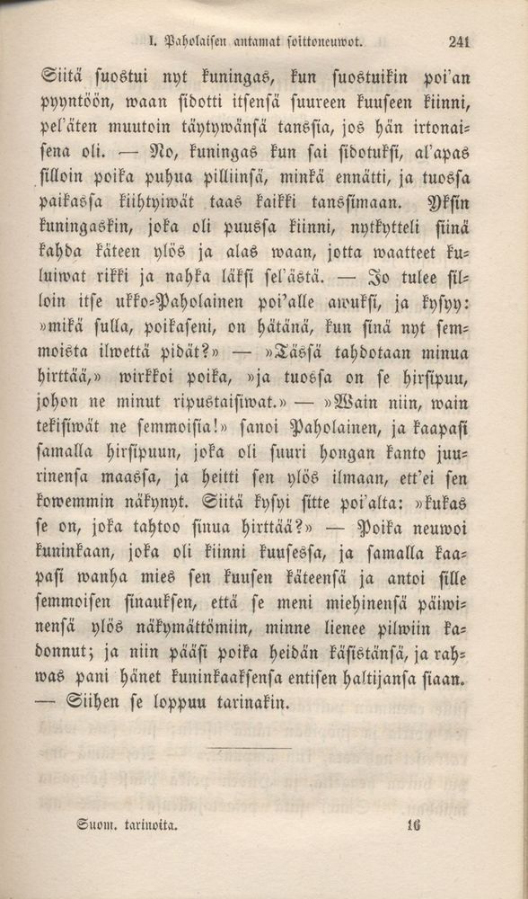 Scan 0249 of Suomen kansan satuja ja tarinoita