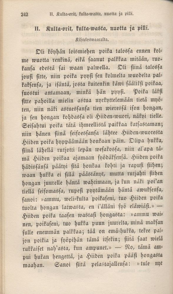 Scan 0250 of Suomen kansan satuja ja tarinoita