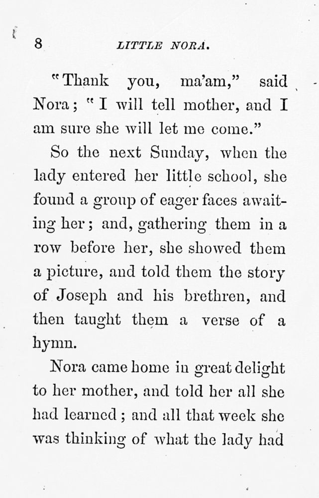 Scan 0010 of Little Nora and other stories