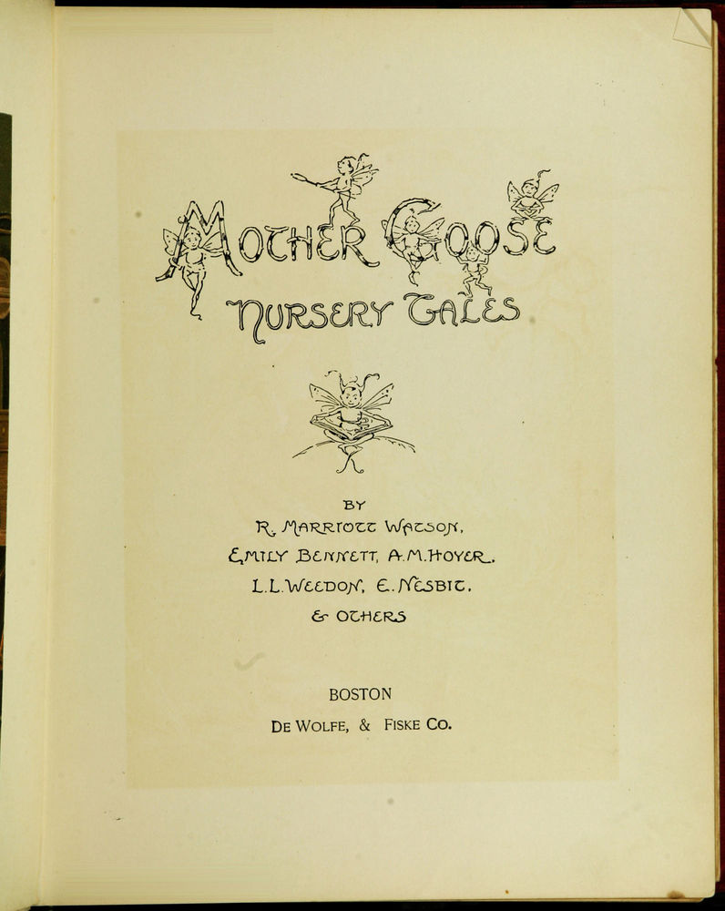 Scan 0011 of Mother Goose nursery tales