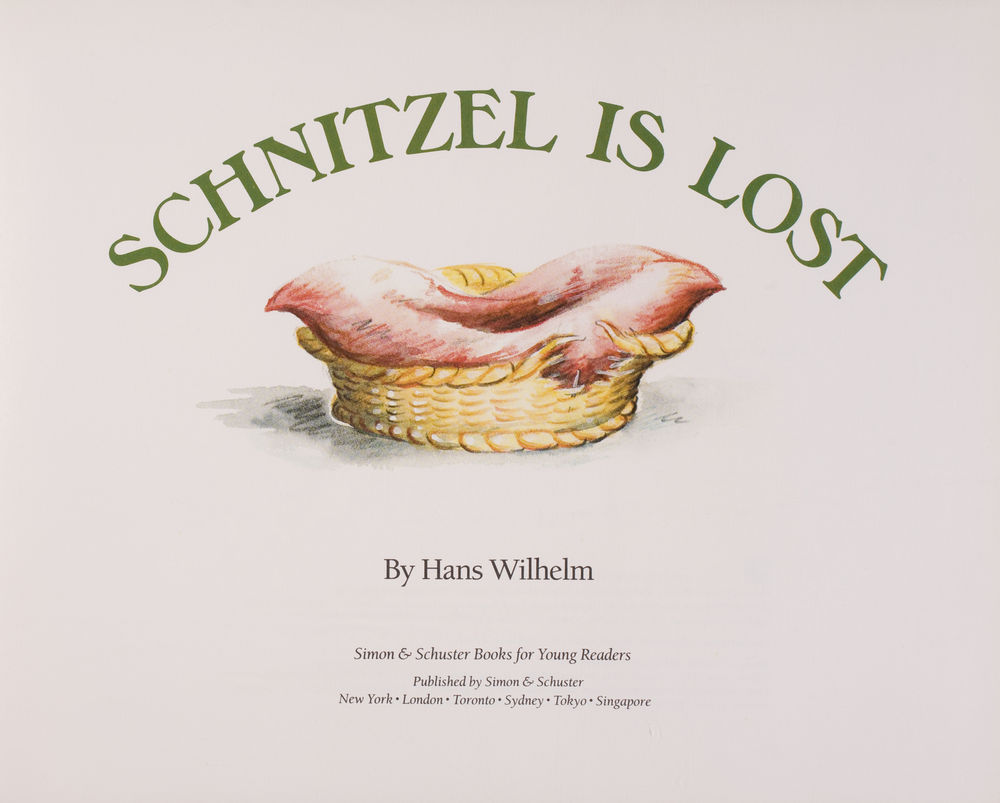Scan 0005 of Schnitzel is lost